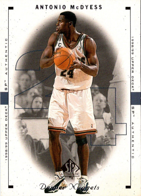 1998 SP Authentic Antonio McDyess #29