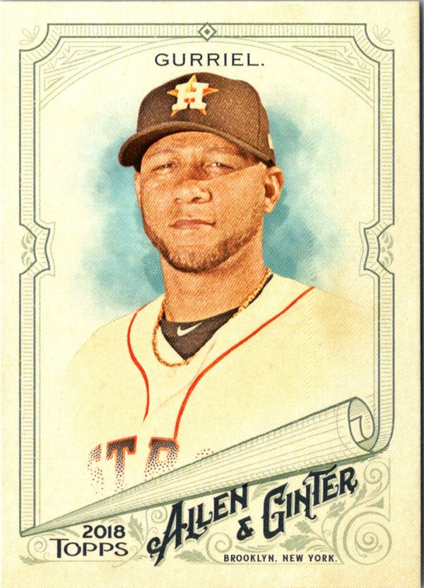 2018 Topps Allen & Ginter Yuli Gurriel #243