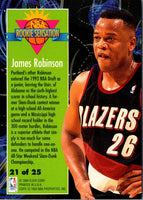 1994 Fleer Rookie Sensations James Robinson #21