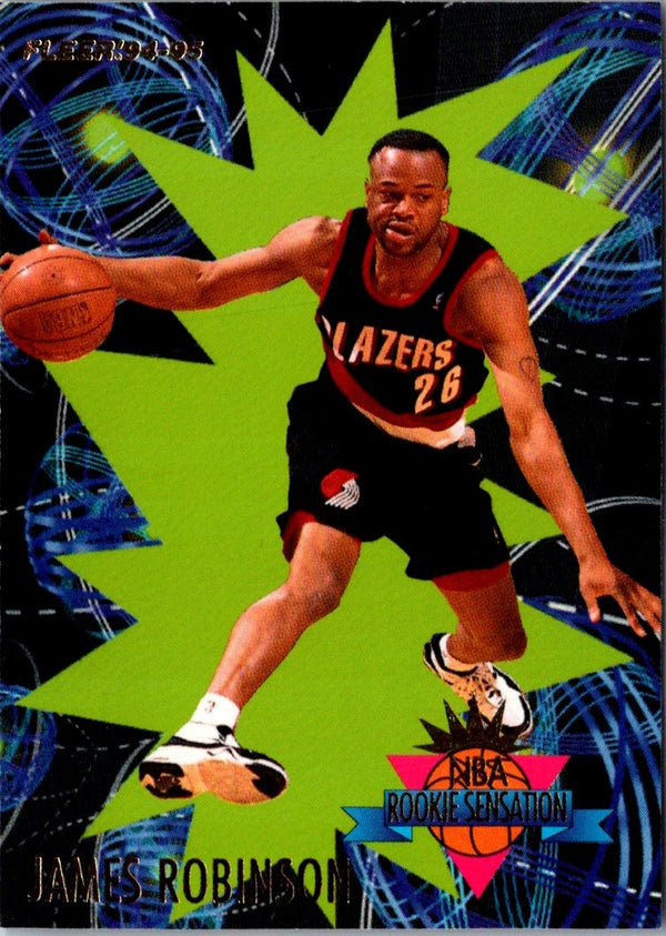 1994 Fleer Rookie Sensations James Robinson #21