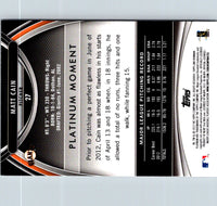 2013 Bowman Platinum Matt Cain #27
