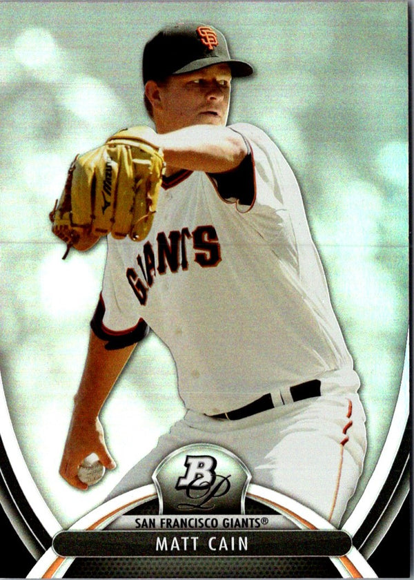 2013 Bowman Platinum Matt Cain #27