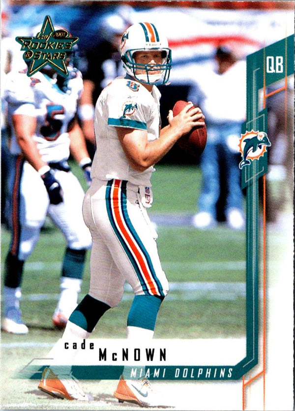 2001 Leaf Rookies & Stars Cade McNown #9