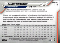 2020 Topps Opening Day Edition Dansby Swanson #116