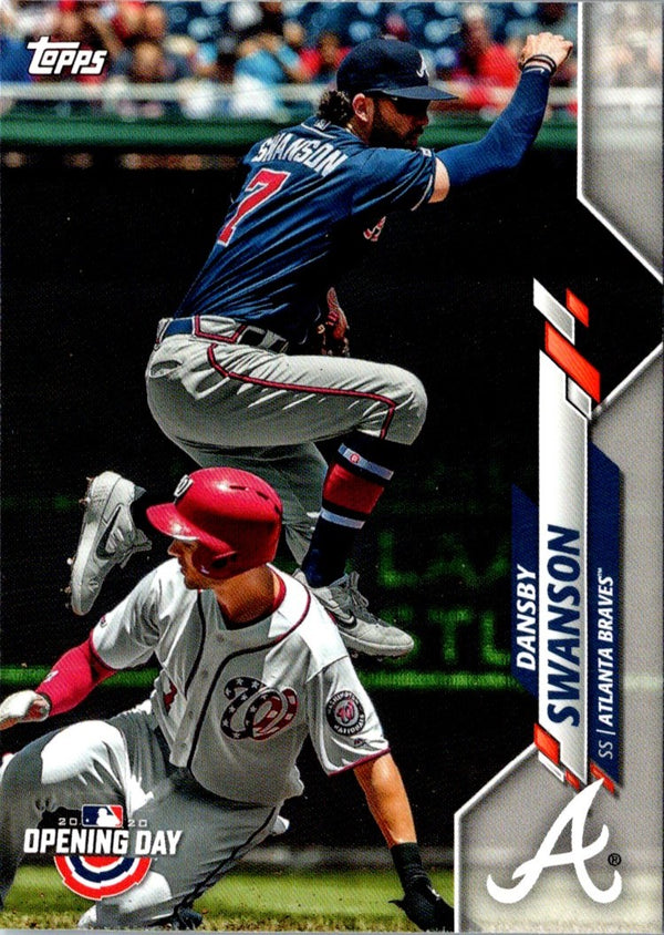 2020 Topps Opening Day Edition Dansby Swanson #116