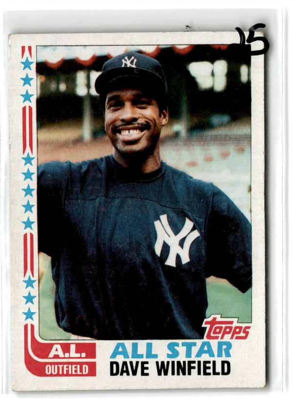 1982 Topps Dave Winfield #553