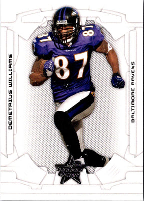 2008 Leaf Rookies & Stars Demetrius Williams #9