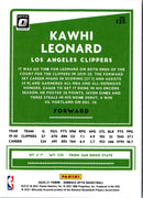 2020 Donruss Optic Blue Kawhi Leonard