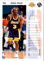 1992 Upper Deck Sedale Threatt #154