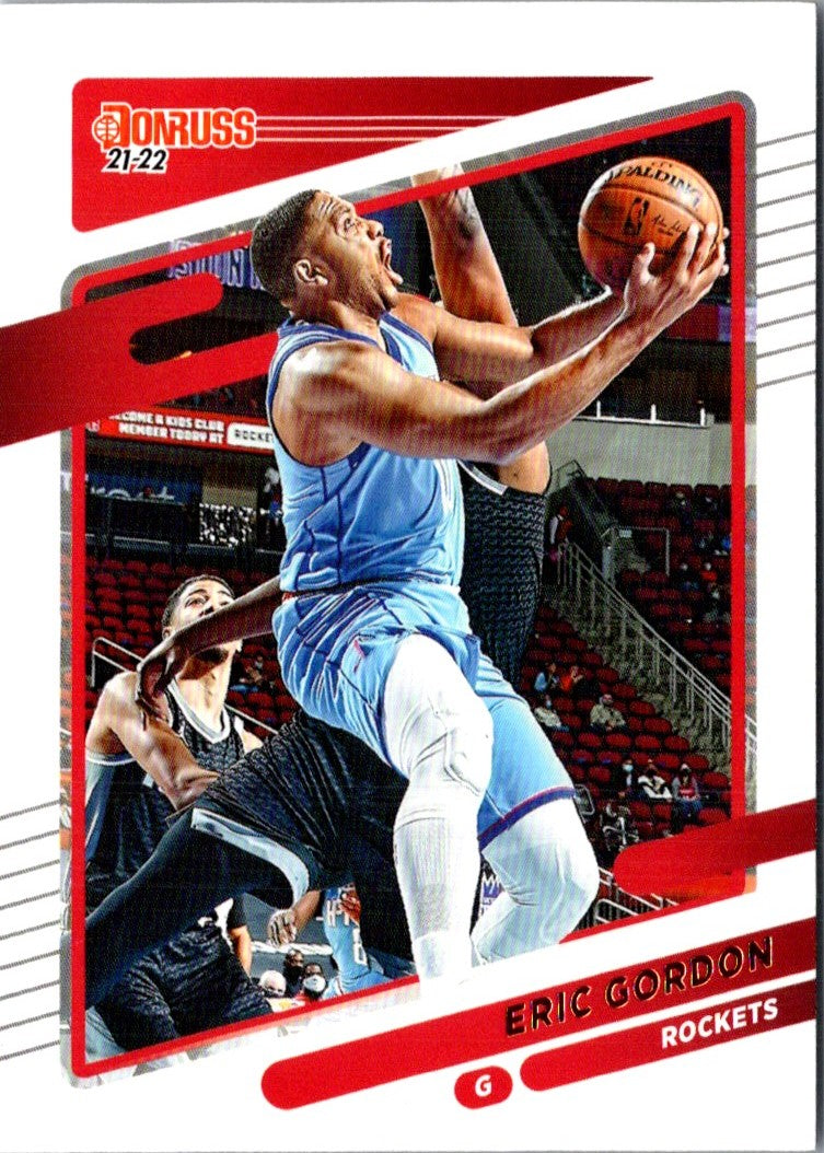 2021 Donruss Holo Red and Gold Laser Eric Gordon