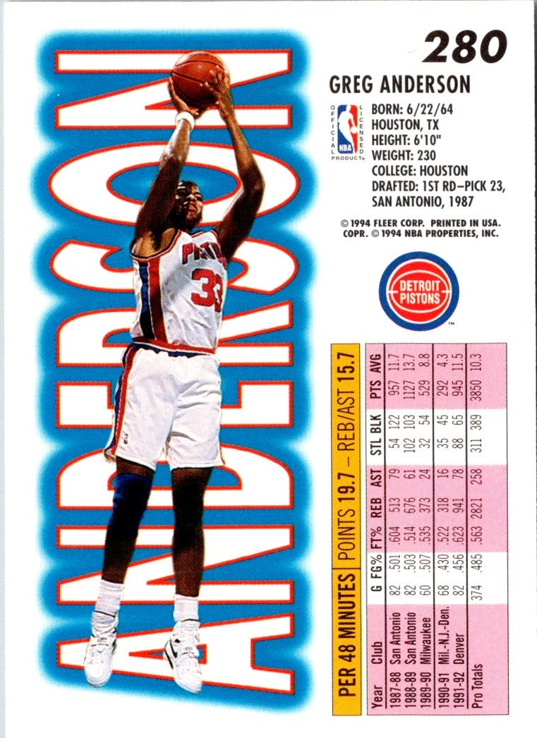 1994 Finest Marathon Men Kenny Anderson