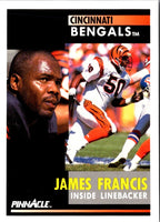 1991 Pinnacle James Francis #120