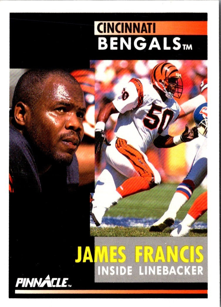 1991 Pinnacle James Francis