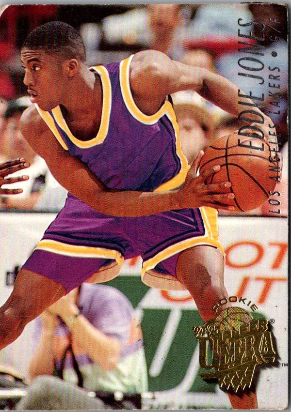 1994 Fleer Lottery Exchange Eddie Jones #10