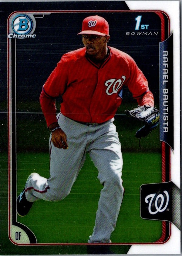 2015 Bowman Chrome Prospects Rafael Bautista #BCP42