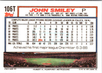 1992 Topps Traded John Smiley #106T