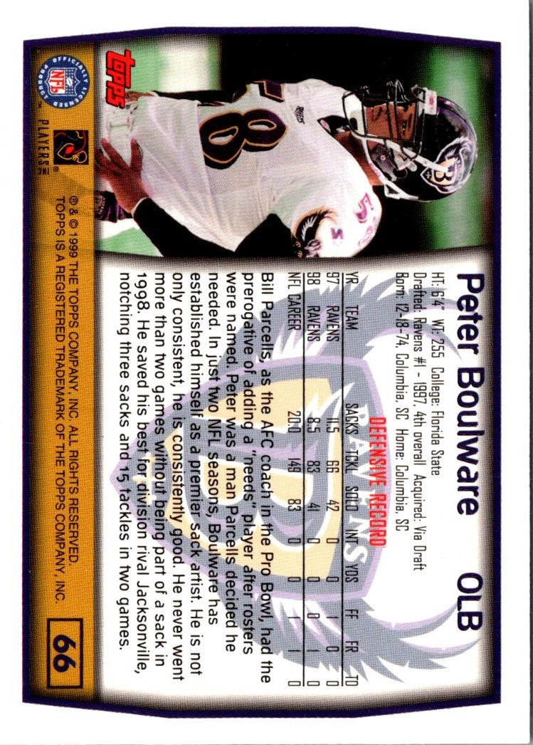 1999 Topps Peter Boulware