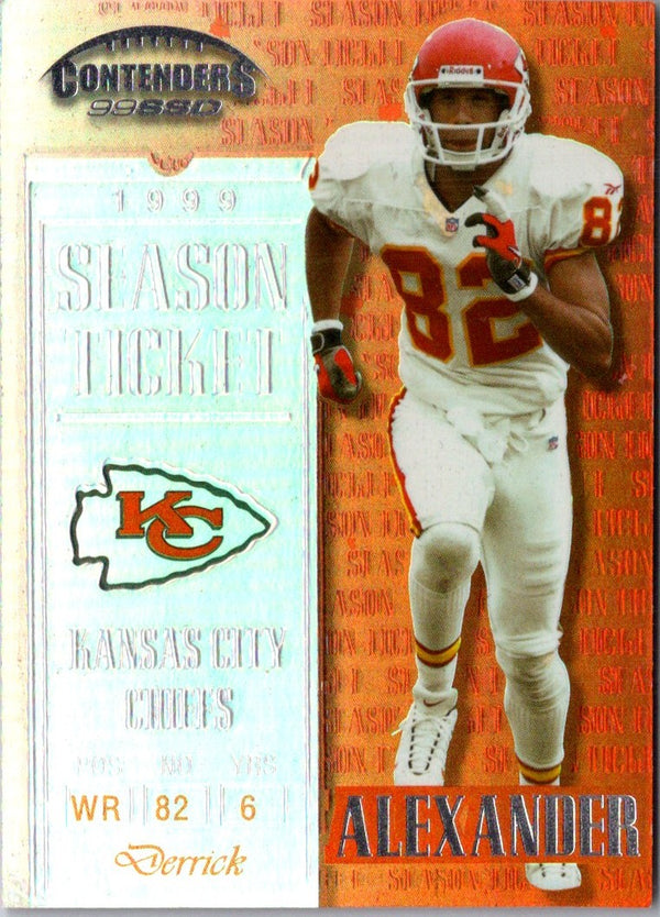 1999 Playoff Contenders SSD Derrick Alexander #133