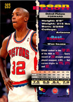 1993 Stadium Club Sean Elliott #203