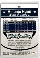 2021 SAGE Premier Draft Gold Antonio Nunn #114