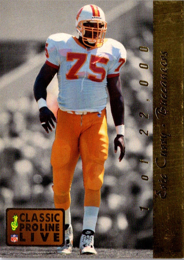 1993 Pro Line Live Future Stars Eric Curry #FS 27
