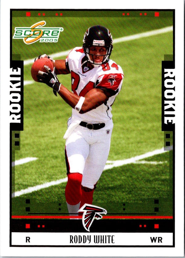 2005 Score Roddy White #354 Rookie