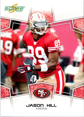2008 Score Scorecard Jason Hill #278