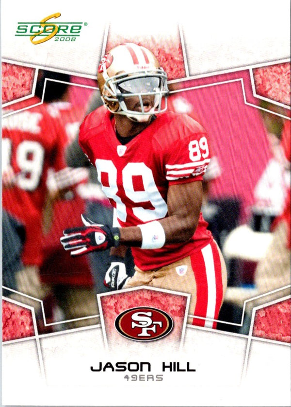 2008 Score Scorecard Jason Hill #278