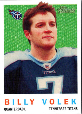 2005 Topps Heritage Billy Volek #196