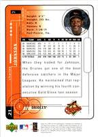 1999 Upper Deck MVP Charles Johnson #24