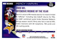 2010 Topps Percy Harvin #333