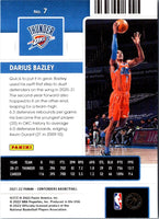 2021 Panini Contenders Ticket Darius Bazley #7