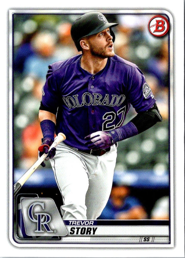 2020 Bowman Trevor Story #82