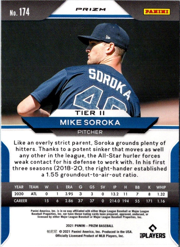 2021 Panini Prizm Mike Soroka