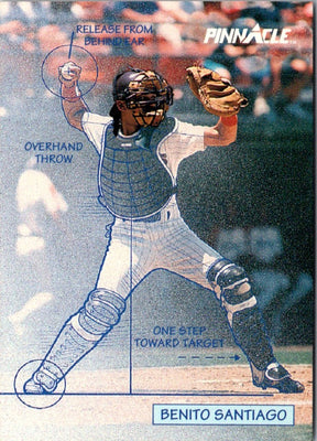 1992 Pinnacle Benito Santiago #615