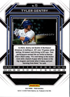 2023 Panini Prizm Blue Ice Tyler Gentry #73