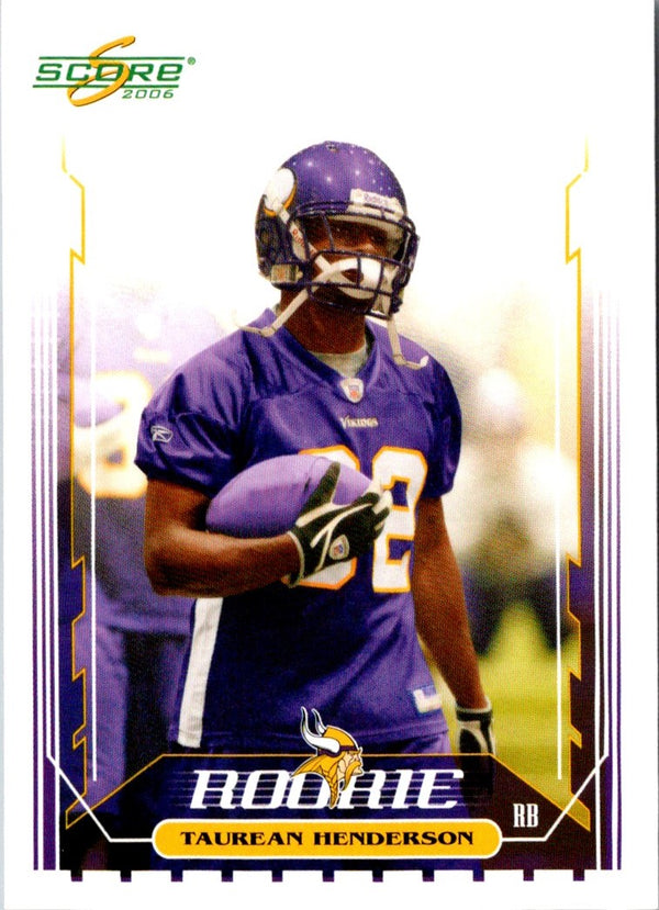 2006 Score Taurean Henderson #343