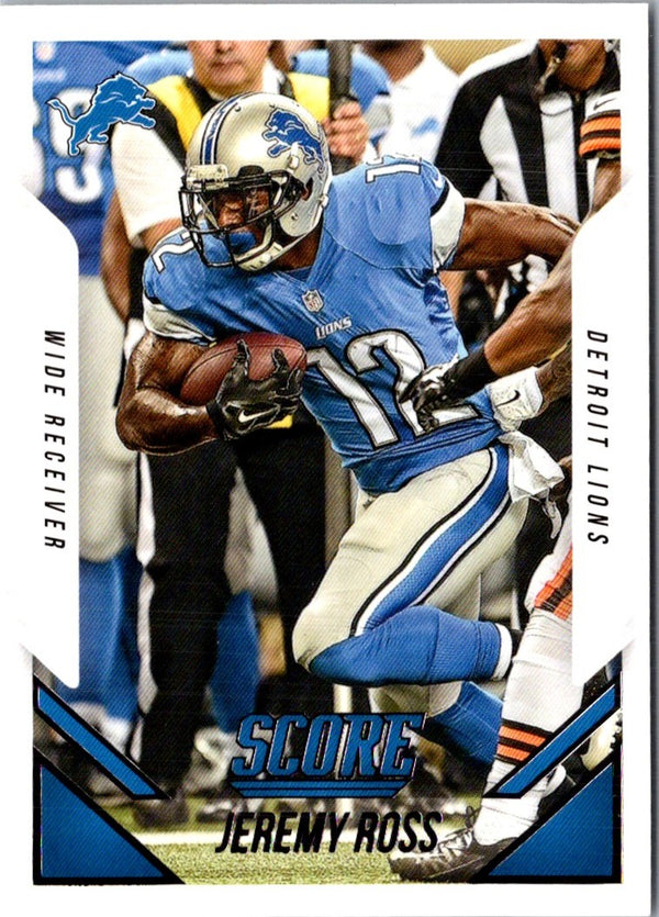 2015 Score Jeremy Ross #272 Rookie