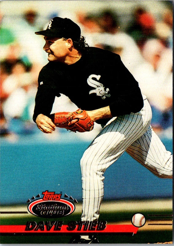 1993 Stadium Club Dave Stieb #641