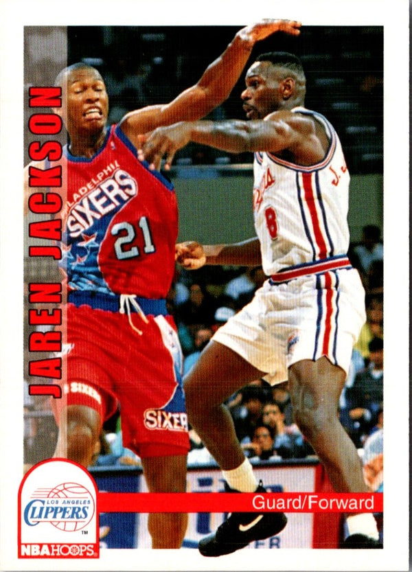 1992 Hoops Jaren Jackson #401 Rookie
