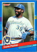 1991 Donruss Dave Parker #142