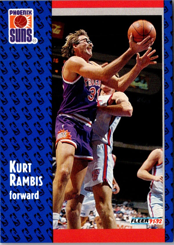 1991 Fleer Kurt Rambis #343