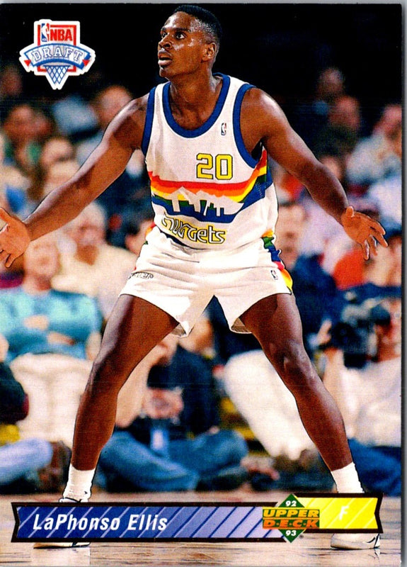 1992 Upper Deck LaPhonso Ellis #4 Rookie