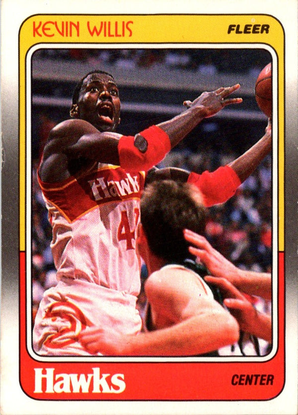 1988 Fleer Kevin Willis #6