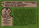 1978 Topps Vern Holland