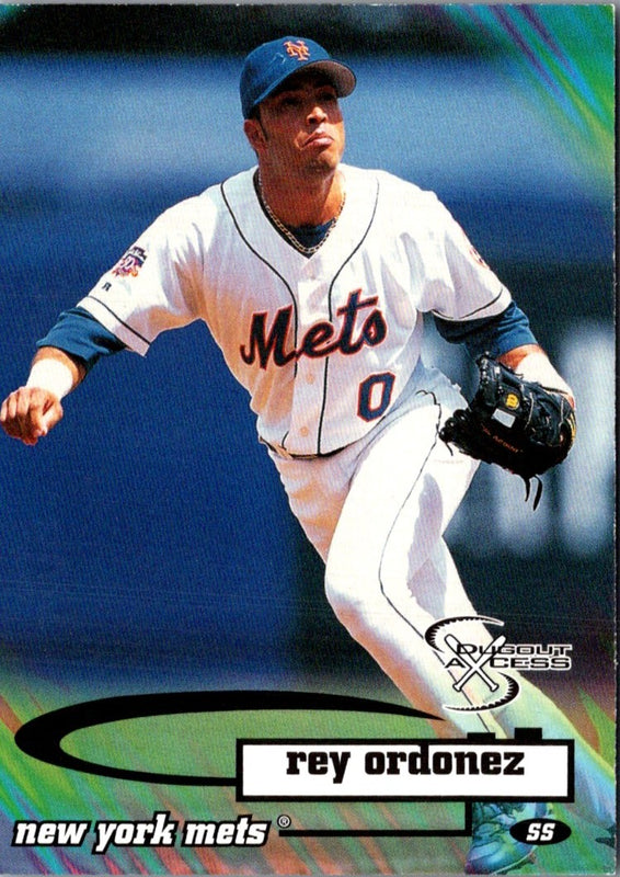 1998 SkyBox Dugout Axcess Rey Ordonez #32