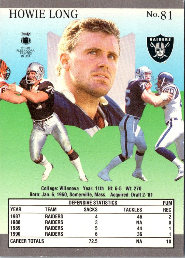 1991 Ultra Howie Long