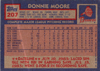 1984 Topps Donnie Moore #207