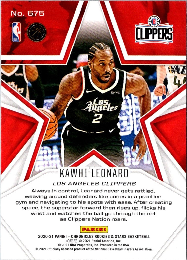 2020 Panini Chronicles Red Kawhi Leonard