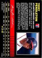 1993 Post Cereal Terry Pendleton #17